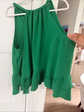 GeeGee green blouse